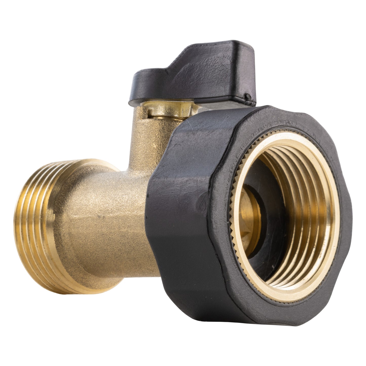 Brass In Line Valve 3/4 BSPF-M Drip Irrigation Fitting Pipe and Water Fitting