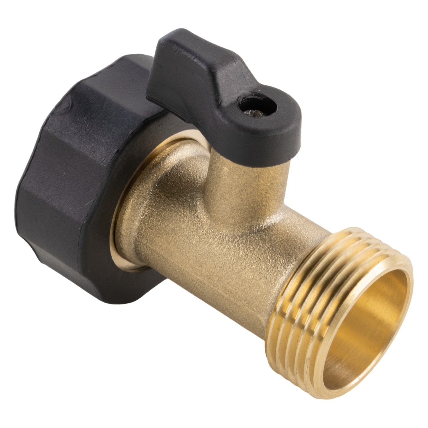 Brass In Line Valve 3/4 BSPF-M Drip Irrigation Fitting Pipe and Water Fitting