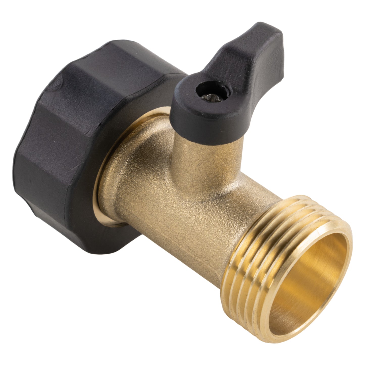 Brass In Line Valve 3/4 BSPF-M Drip Irrigation Fitting Pipe and Water Fitting
