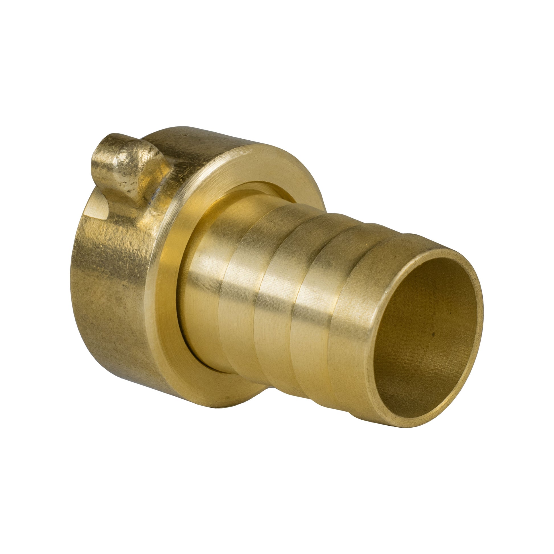 AP Supplies Wall Flange Kit 32mm MDPE + In-Line Valve + 19mm Brass Barb