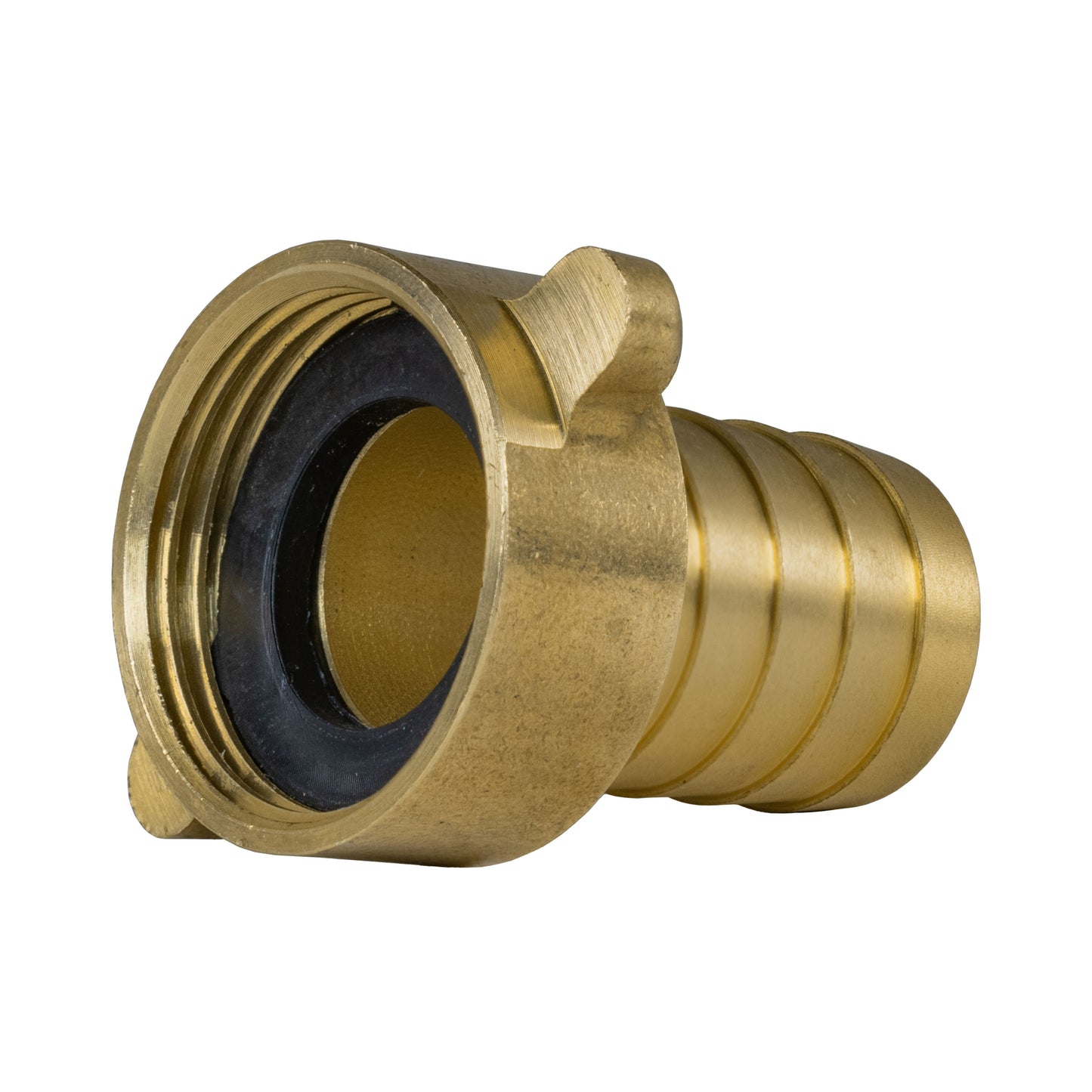 20mm Barbed Straight with In-Line BSPM Valve and 19mm Brass Barb Water Connector