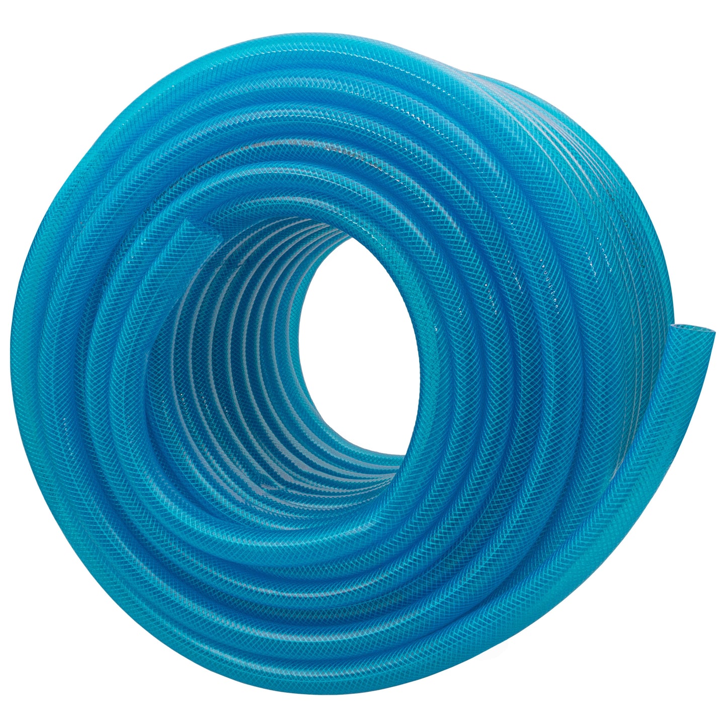 Braided Fuel Hose Blue Transparent PVC 19mm*2.1mm for Pipe and Water Fitting