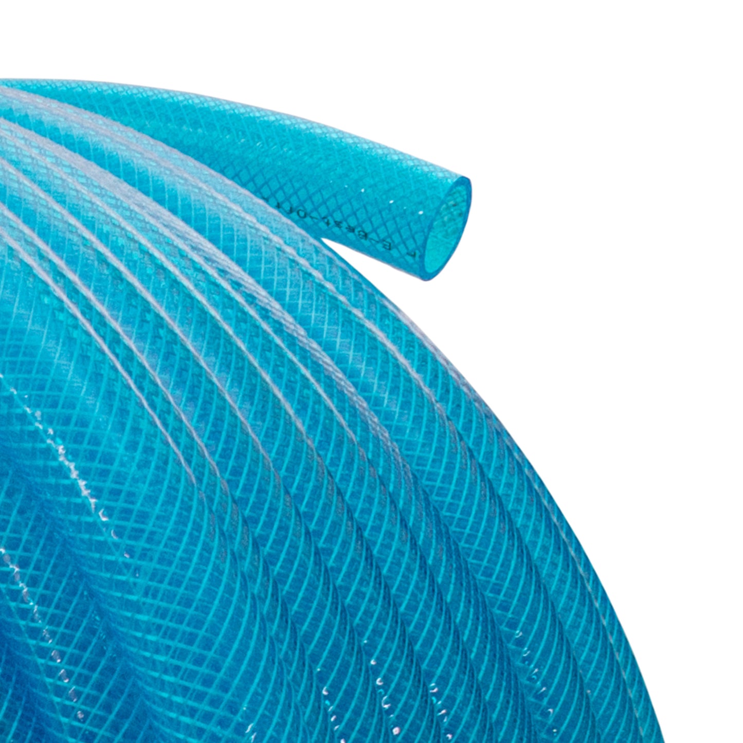 Braided Fuel Hose Blue Transparent PVC 19mm*2.1mm for Pipe and Water Fitting