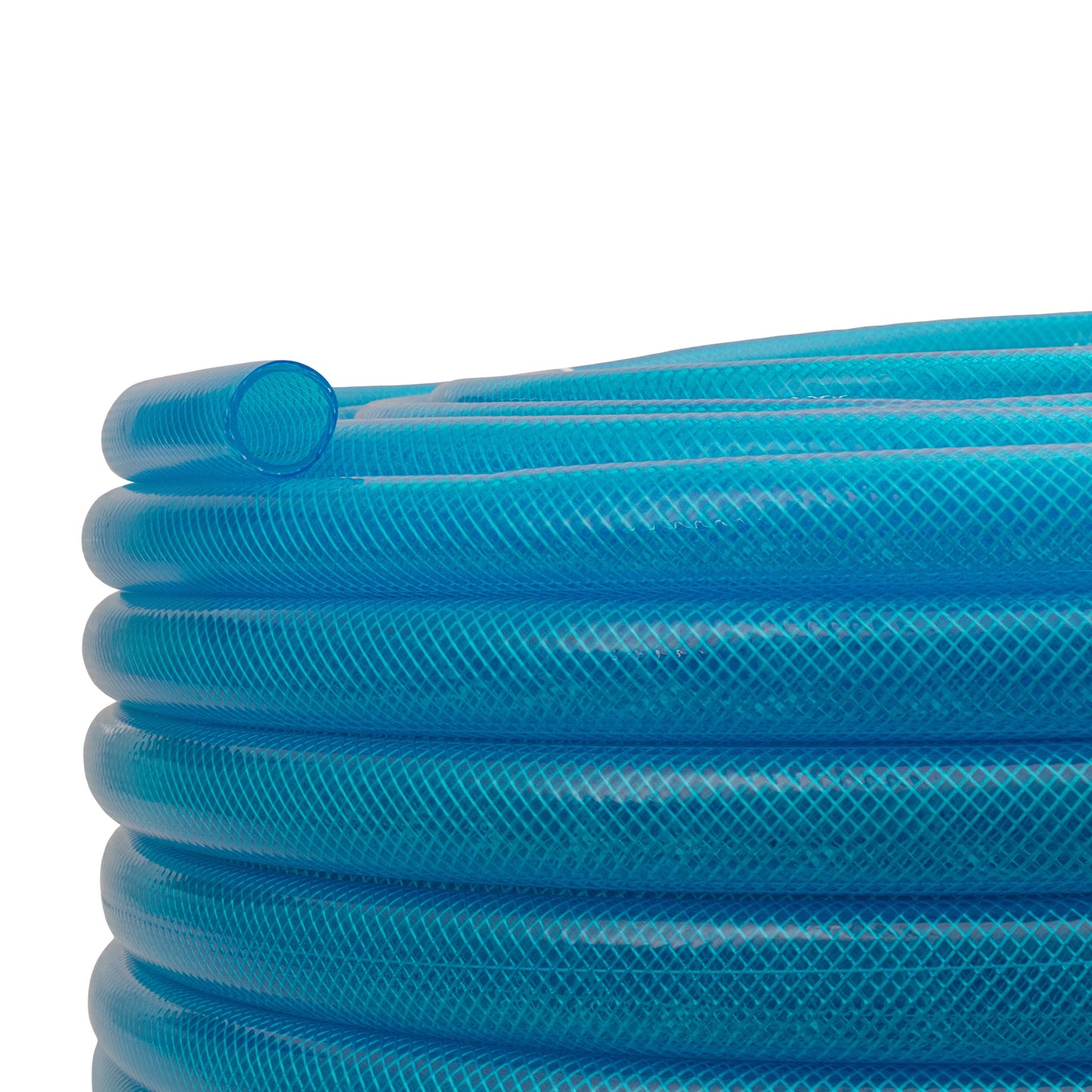 Braided Fuel Hose Blue Transparent PVC 19mm*2.1mm for Pipe and Water Fitting