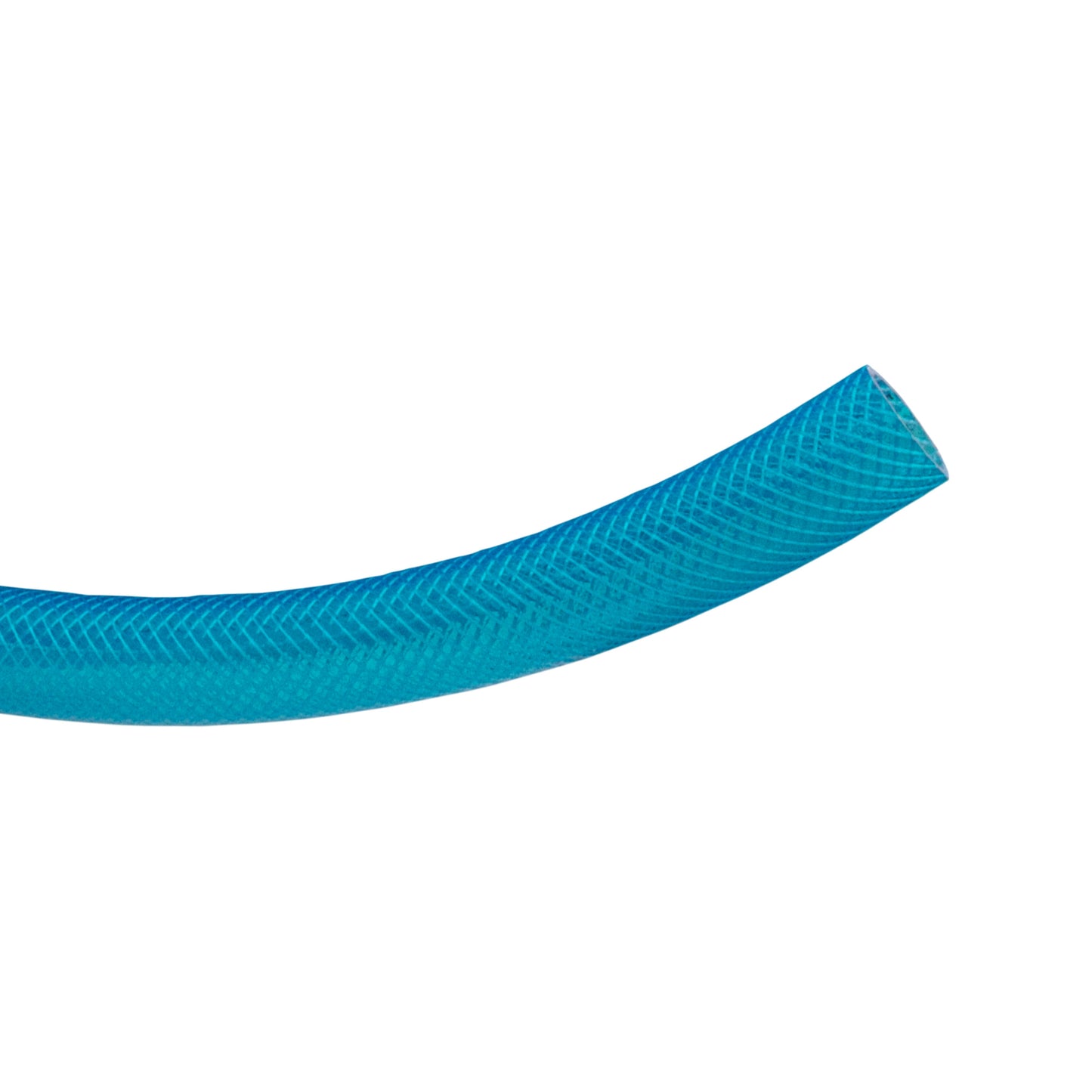 Braided Fuel Hose Blue Transparent PVC 25mm*2.6mm for Pipe and Water Fitting