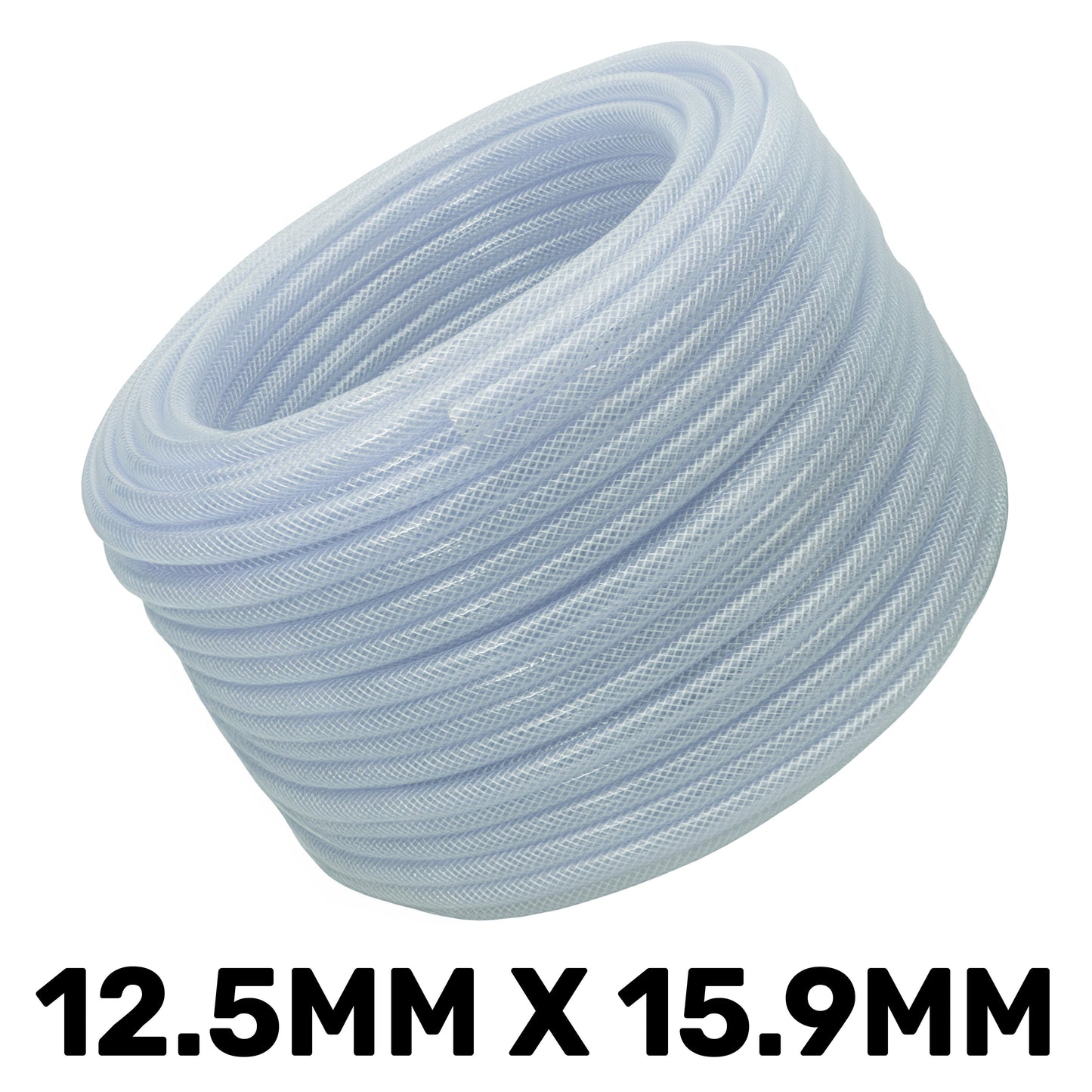 Clear Braided PVC Pipe 12.5mm*1.7mm for Pipe and Water Fitting