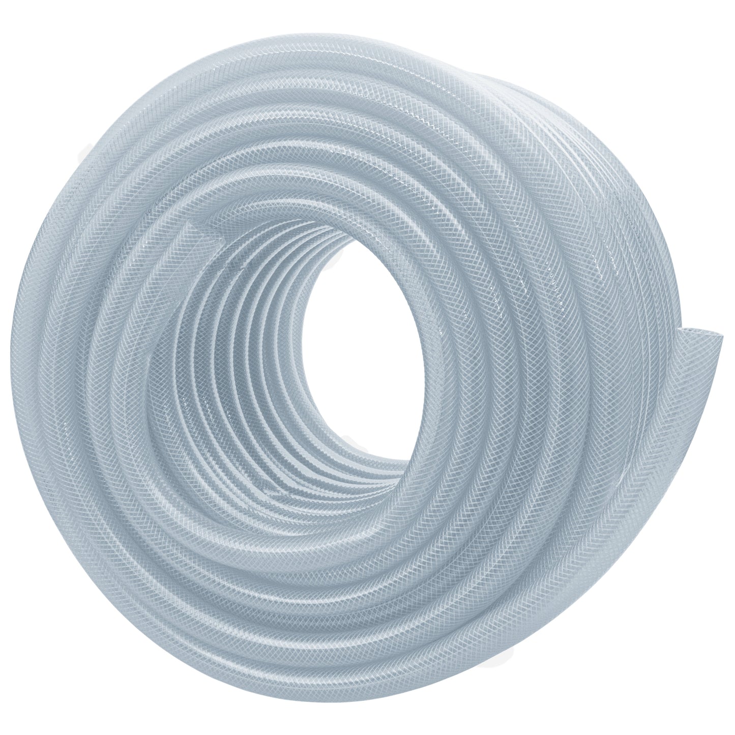 Clear Braided PVC Pipe 16mm*1.9mm Pipe and Water Fitting Garden Water Connector