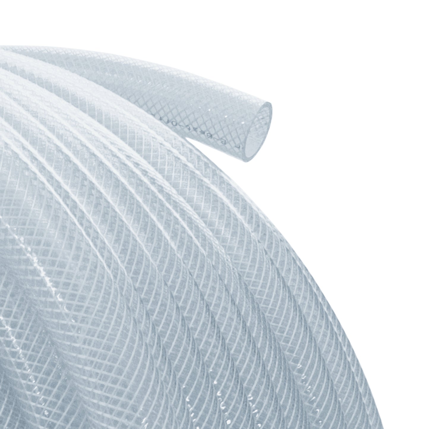 Clear Braided PVC Pipe 16mm*1.9mm Pipe and Water Fitting Garden Water Connector