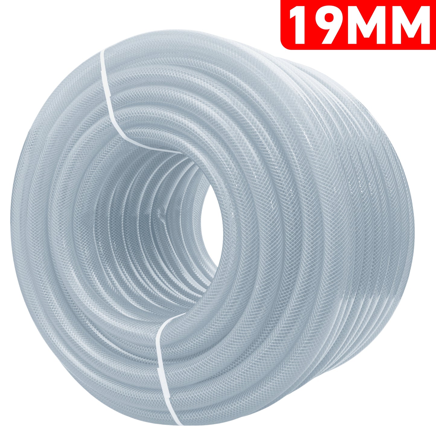 Clear Braided PVC Pipe 19mm*3mm Pipe and Water Fitting Garden Water Connector