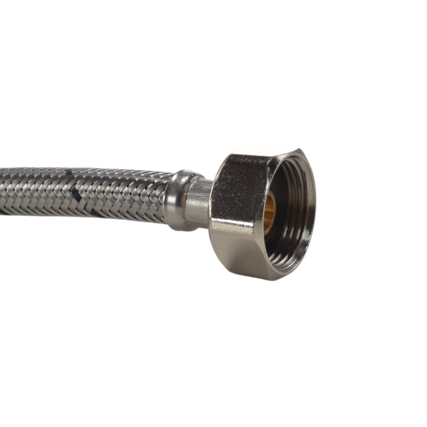 AP Supplies 15mm Brass Compression Flexi Hose 500mm - ¾” BSPF