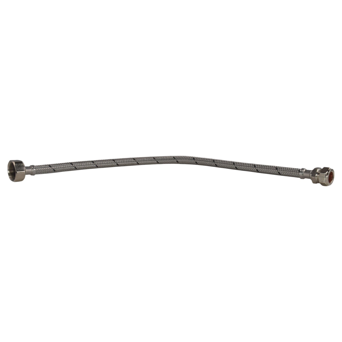 AP Supplies 15mm Brass Compression Flexi Hose 500mm - ¾” BSPF