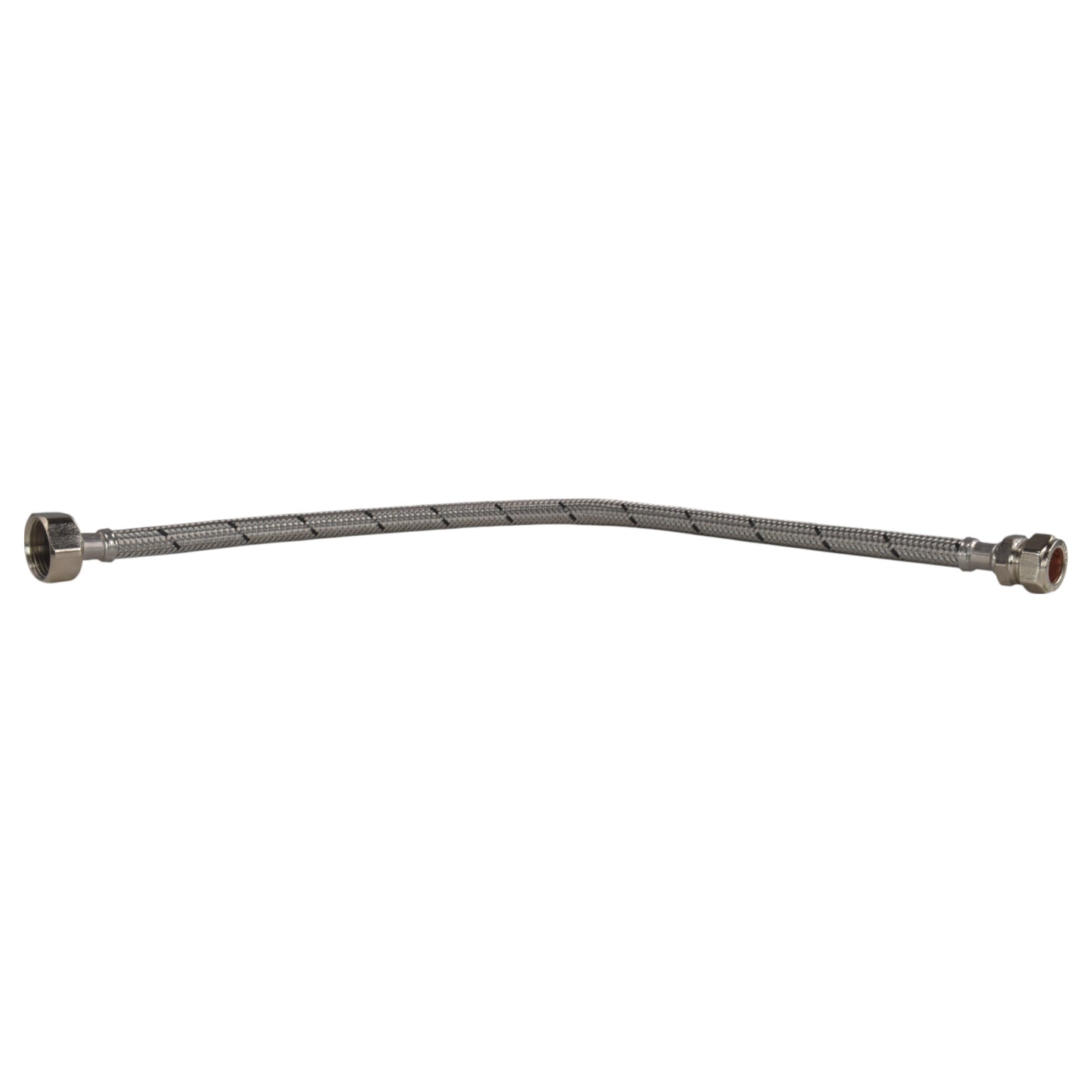 AP Supplies 15mm Brass Compression Flexi Hose 500mm - ¾” BSPF