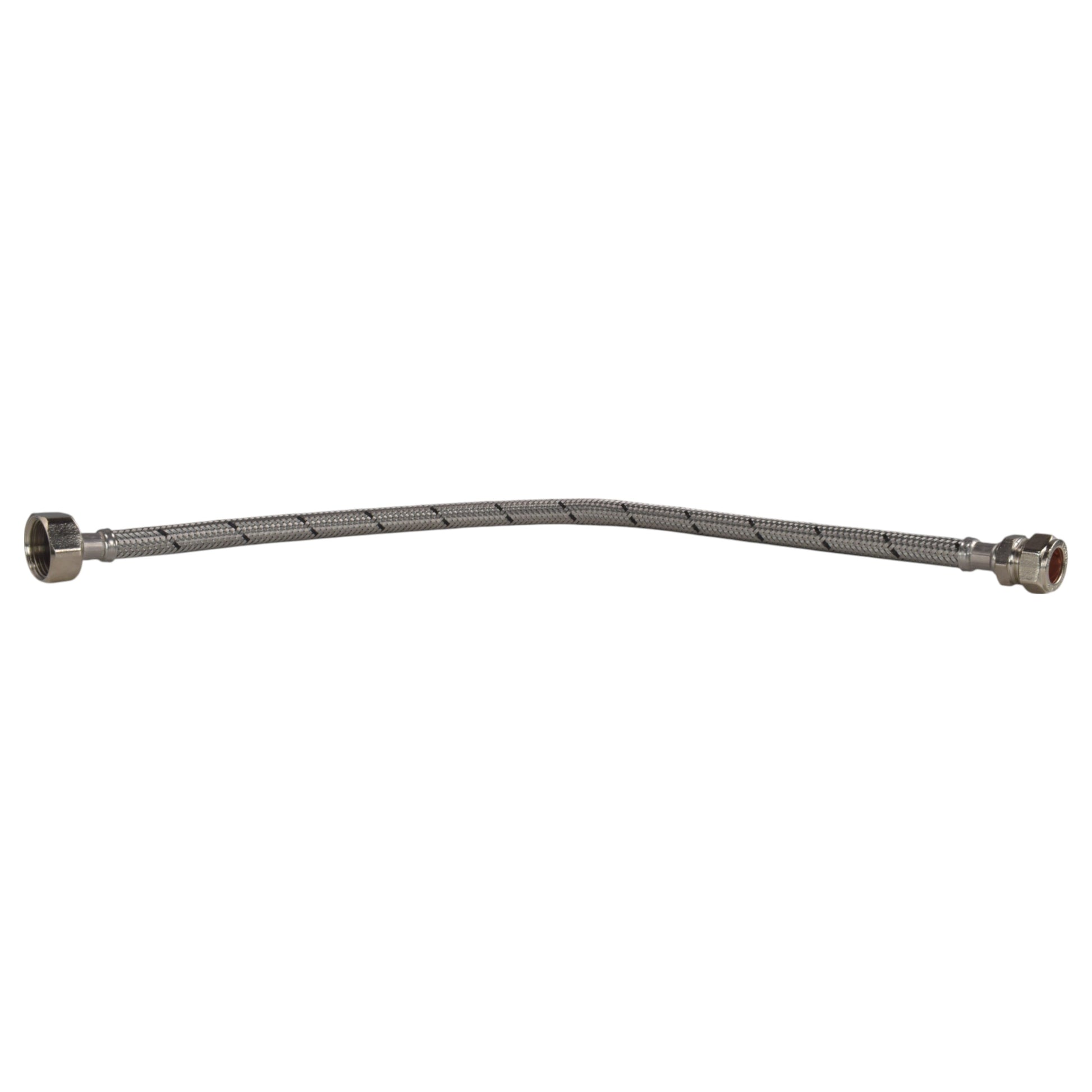 AP Supplies 15mm Brass Compression Flexi Hose 500mm - ¾” BSPF