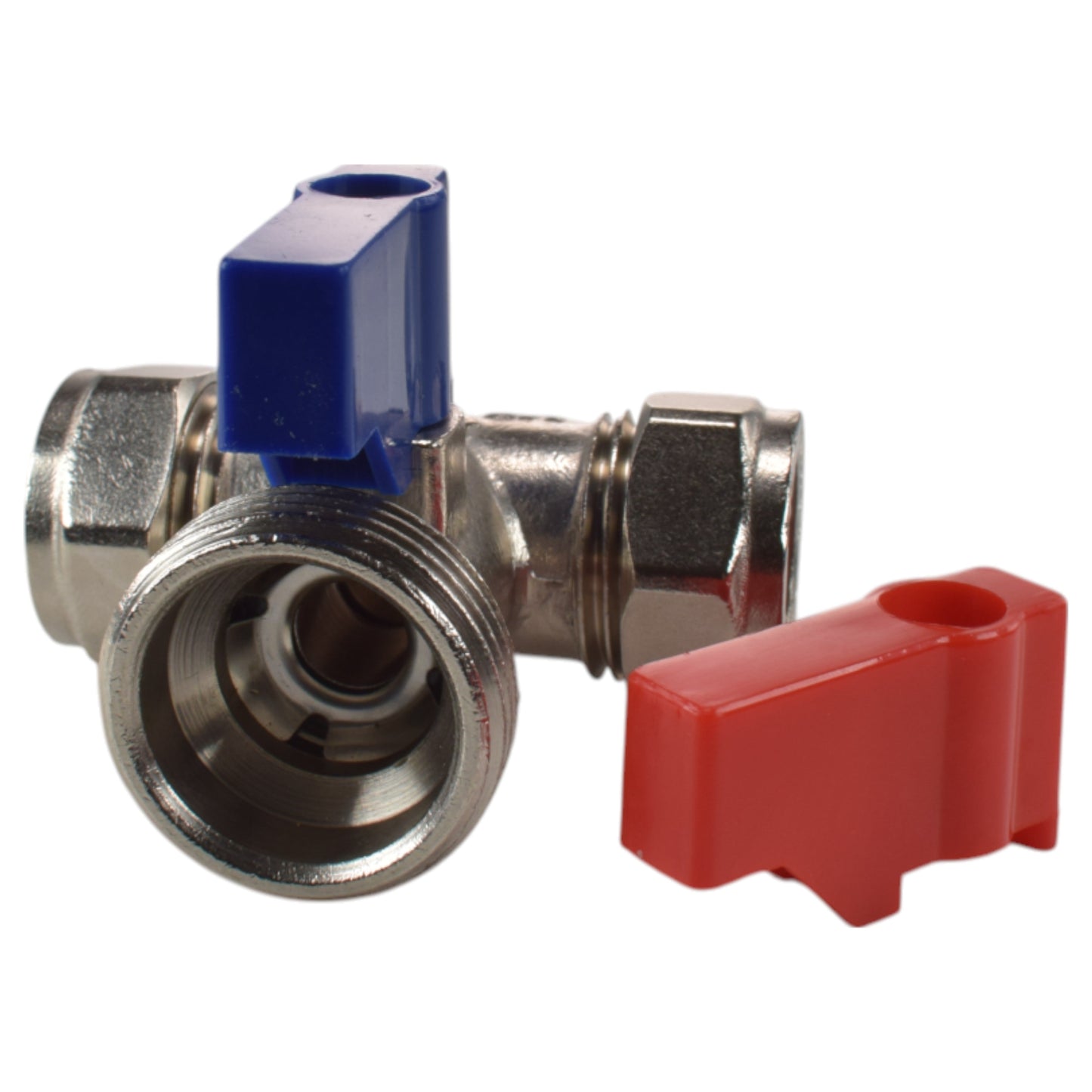AP Supplies Polished Brass 13mm Barb Tap STANDARD Connection Kit x2 - Kit with Black/Green Hose Connector