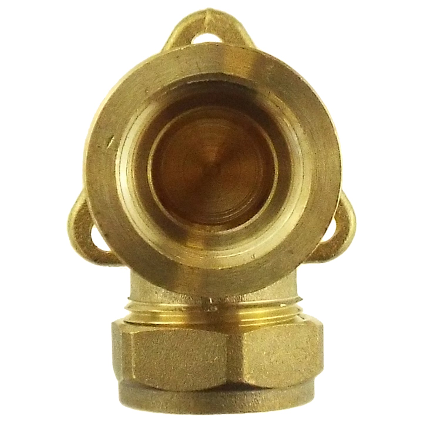 22mm Brass Wall Flange Kit with Brass Quick Connect Tap for Outdoor Watering Kit