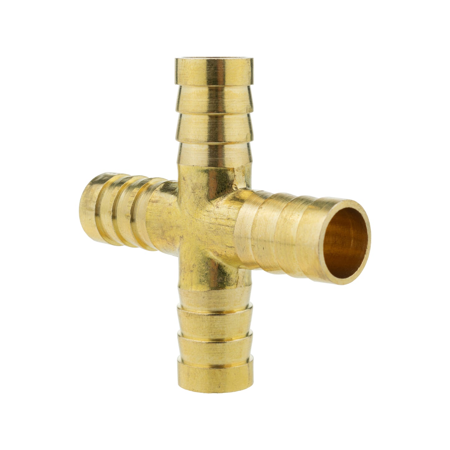 Brass Cross Joiner 12.5mm Drip Irrigation Fitting Pipe and Water Fitting