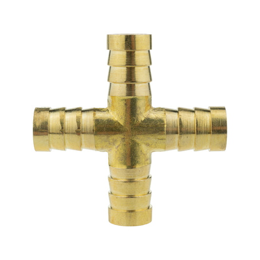 Brass Cross Joiner 12.5mm Drip Irrigation Fitting Pipe and Water Fitting