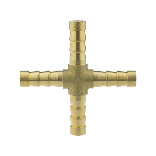 Brass Cross Joiner 6mm Drip Irrigation Fitting Pipe and Water Fitting