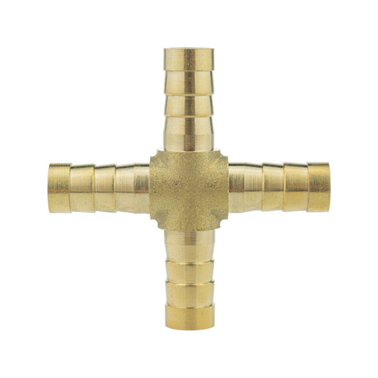 Brass Cross Joiner 8mm Drip Irrigation Fitting Pipe and Water Fitting
