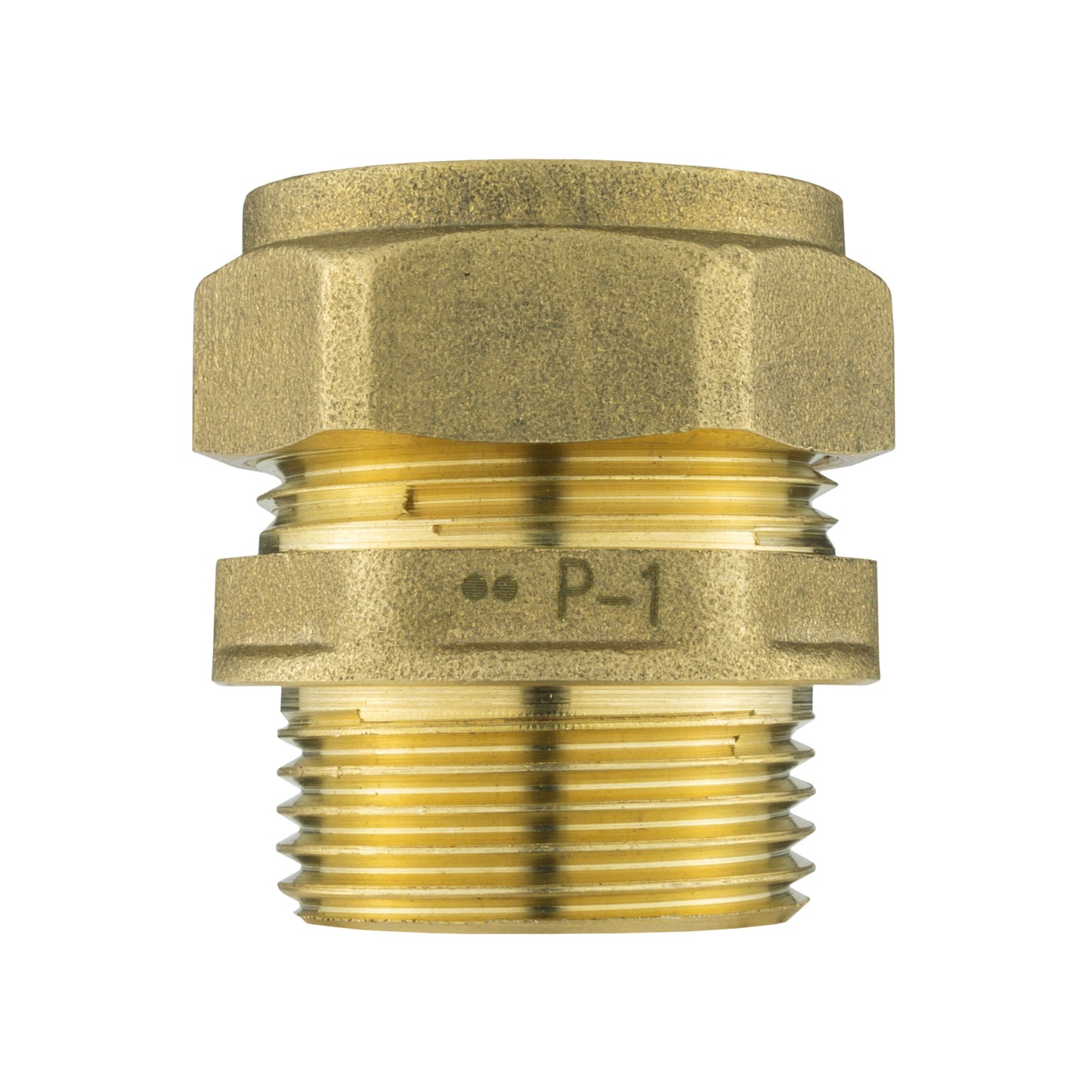 AP Supplies Brass Compression 22mm Straight with 25mm MDPE Elbow