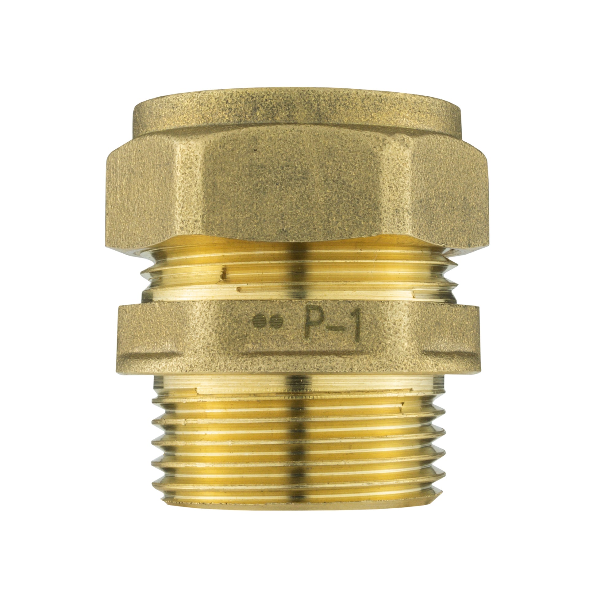 AP Supplies Brass Compression 22mm Straight with 20mm MDPE Tee
