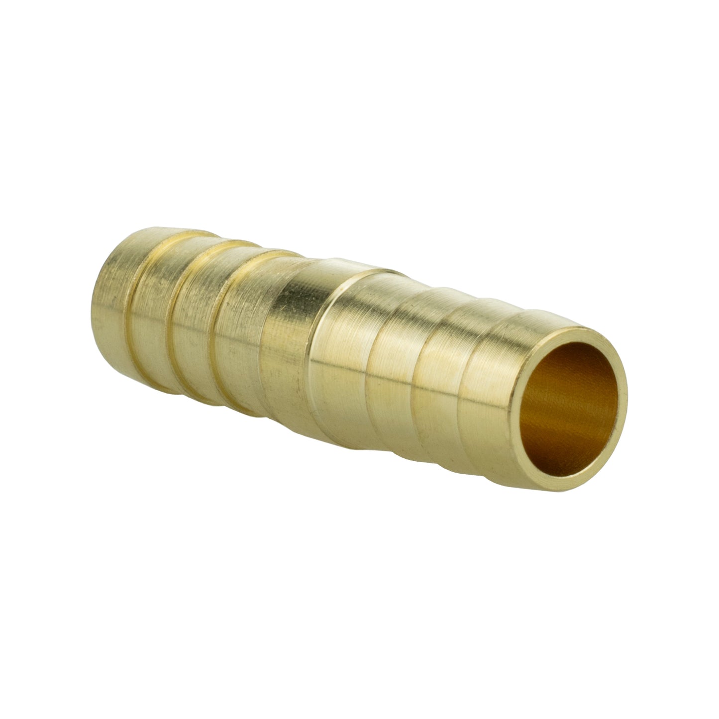 Brass Straight Joiner 12.5mm Pipe and Water Fitting Garden Water Connector