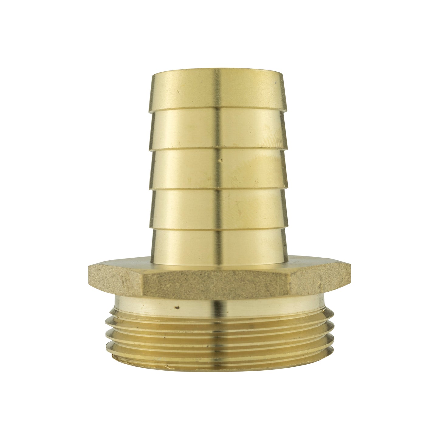 Brass Straight Joiner 25mm - 1.25in BSPM Garden Hose Pipe DIY Workshop Accessory
