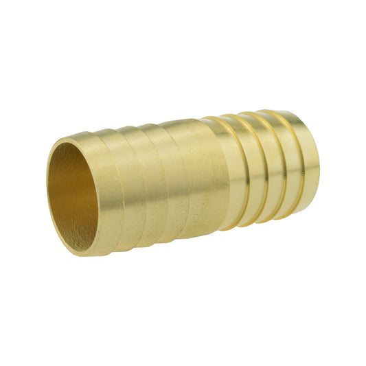 Brass Straight Joiner 25mm Pipe and Water Fitting Garden Water Connector