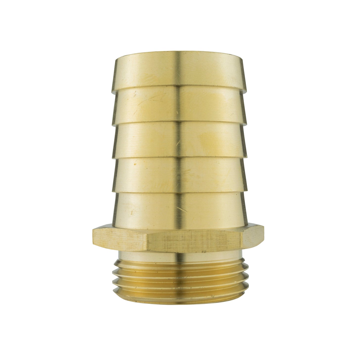 Brass Straight Joiner 32mm - 1in BSPM Brass Water Fitting DIY Workshop Accessory
