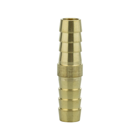 Brass Straight Joiner 8mm Pipe and Water Fitting Garden Water Connector