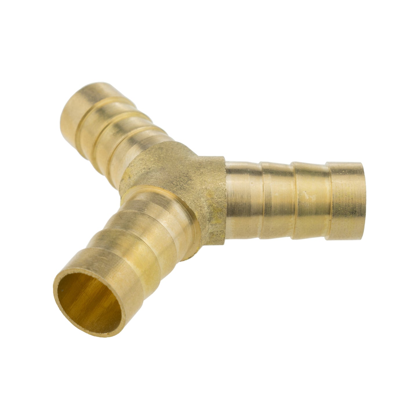 Brass Tee Y Connector 10mm Drip Irrigation Fitting DIY Workshop Accessory