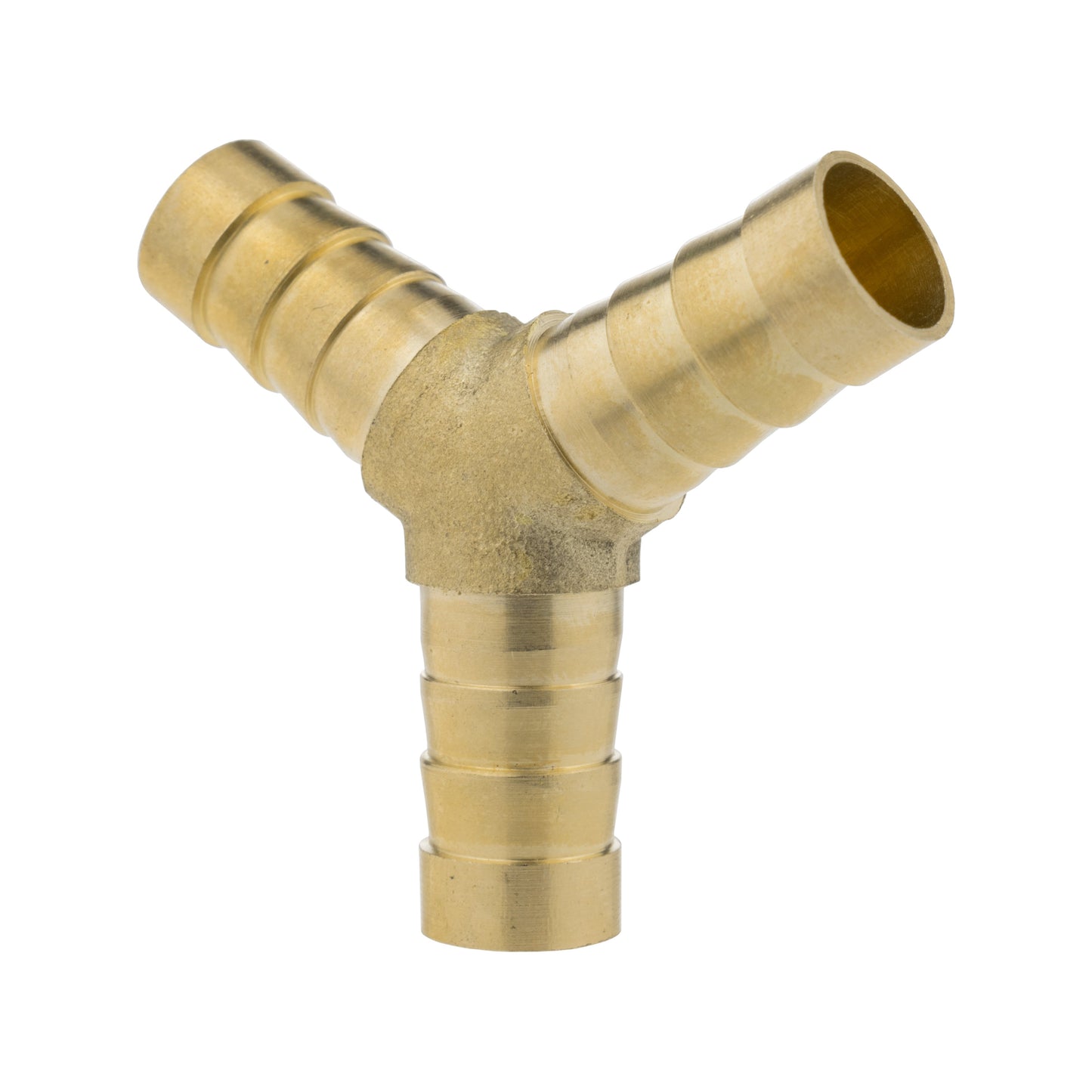 Brass Tee Y Connector 10mm Drip Irrigation Fitting DIY Workshop Accessory