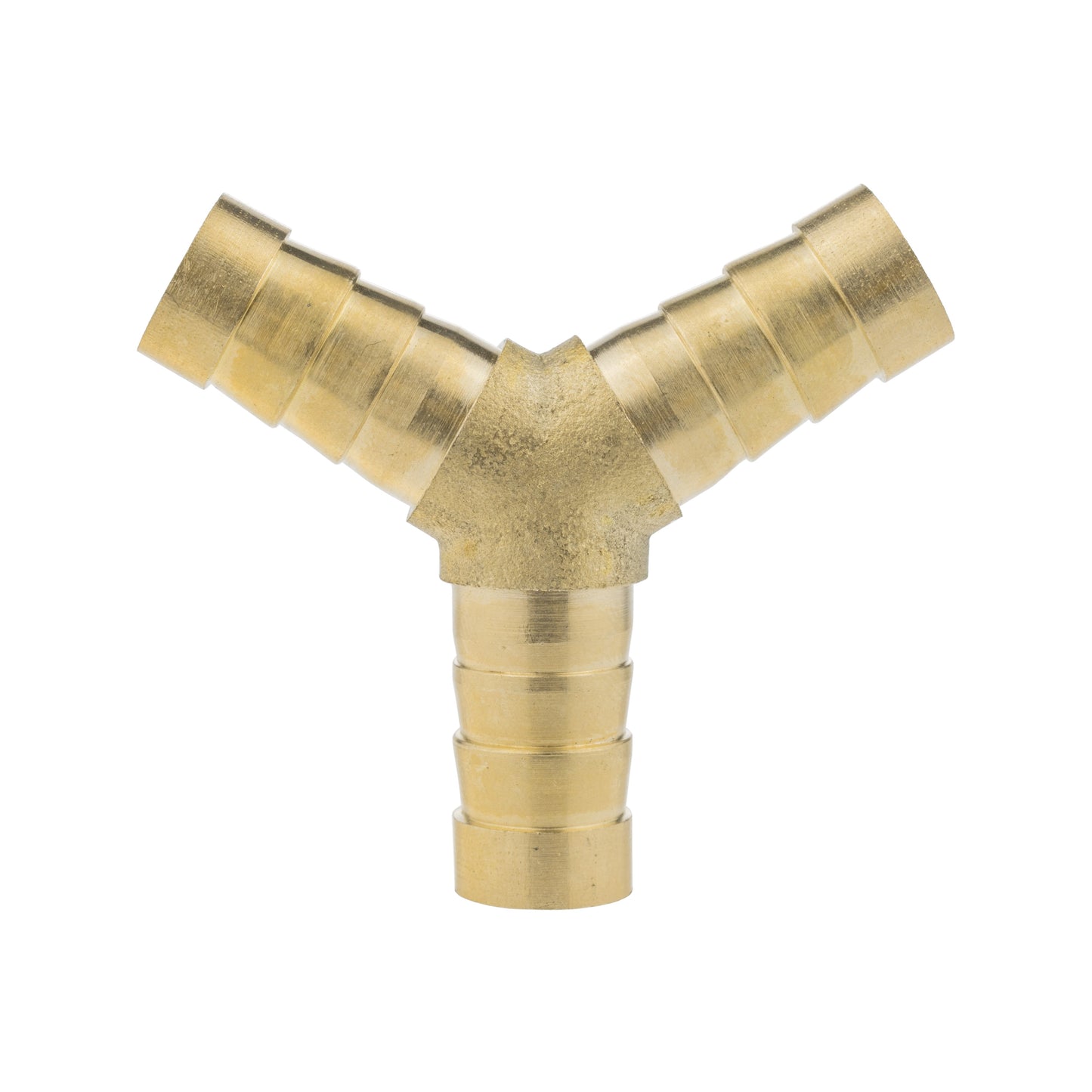 Brass Tee Y Connector 10mm Drip Irrigation Fitting DIY Workshop Accessory