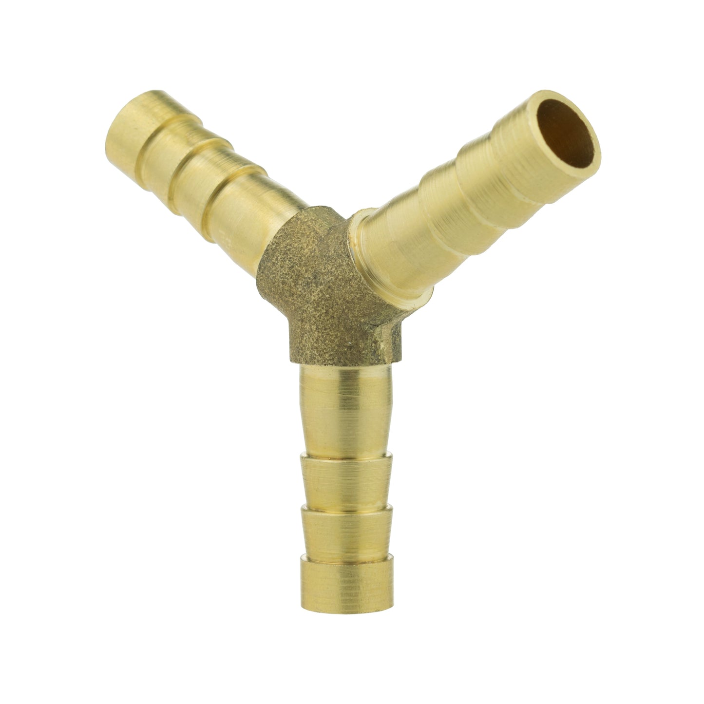Brass Tee Y Connector 6mm Drip Irrigation Fitting DIY Workshop Accessory