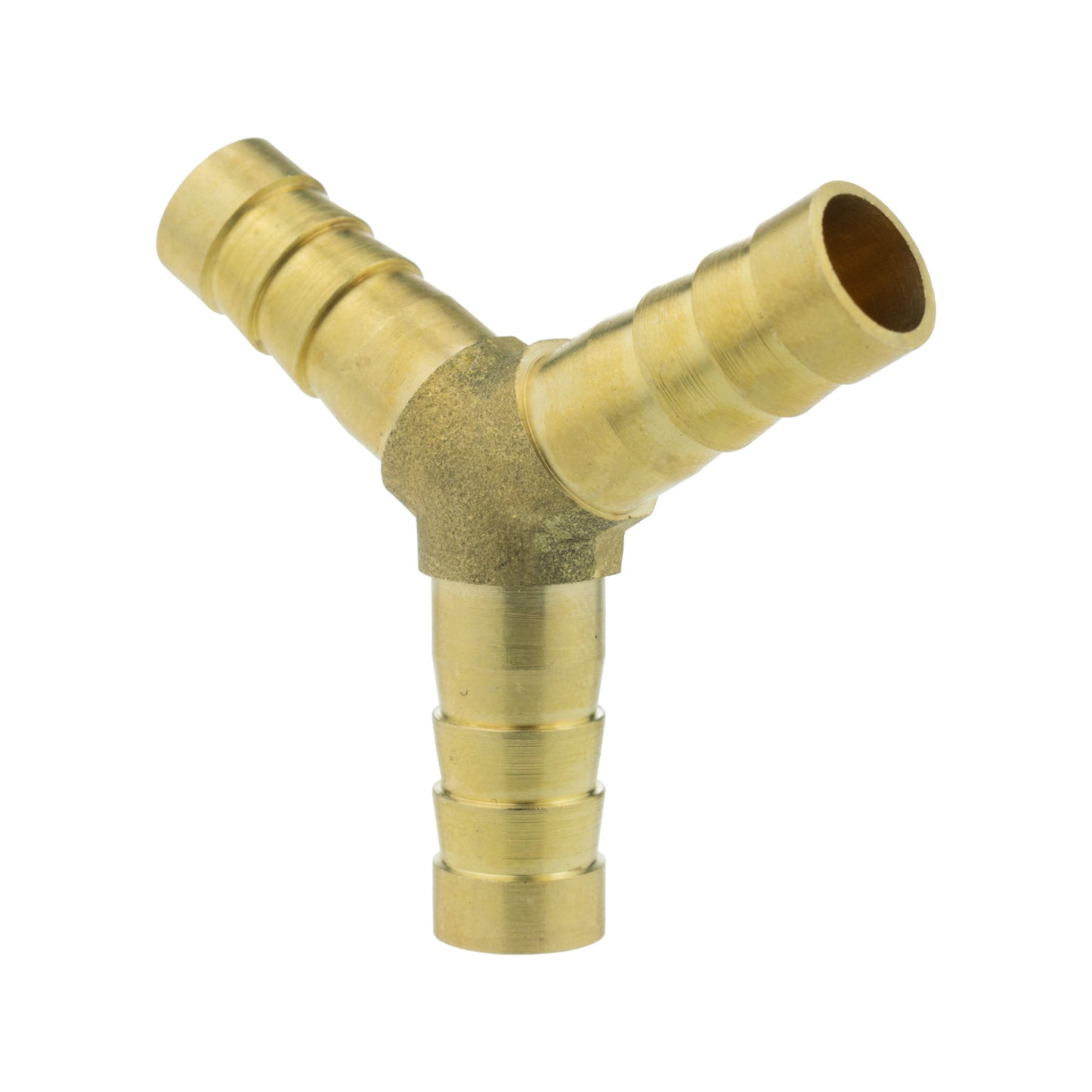 Brass Tee Y Connector 8mm Drip Irrigation Fitting DIY Workshop Accessory
