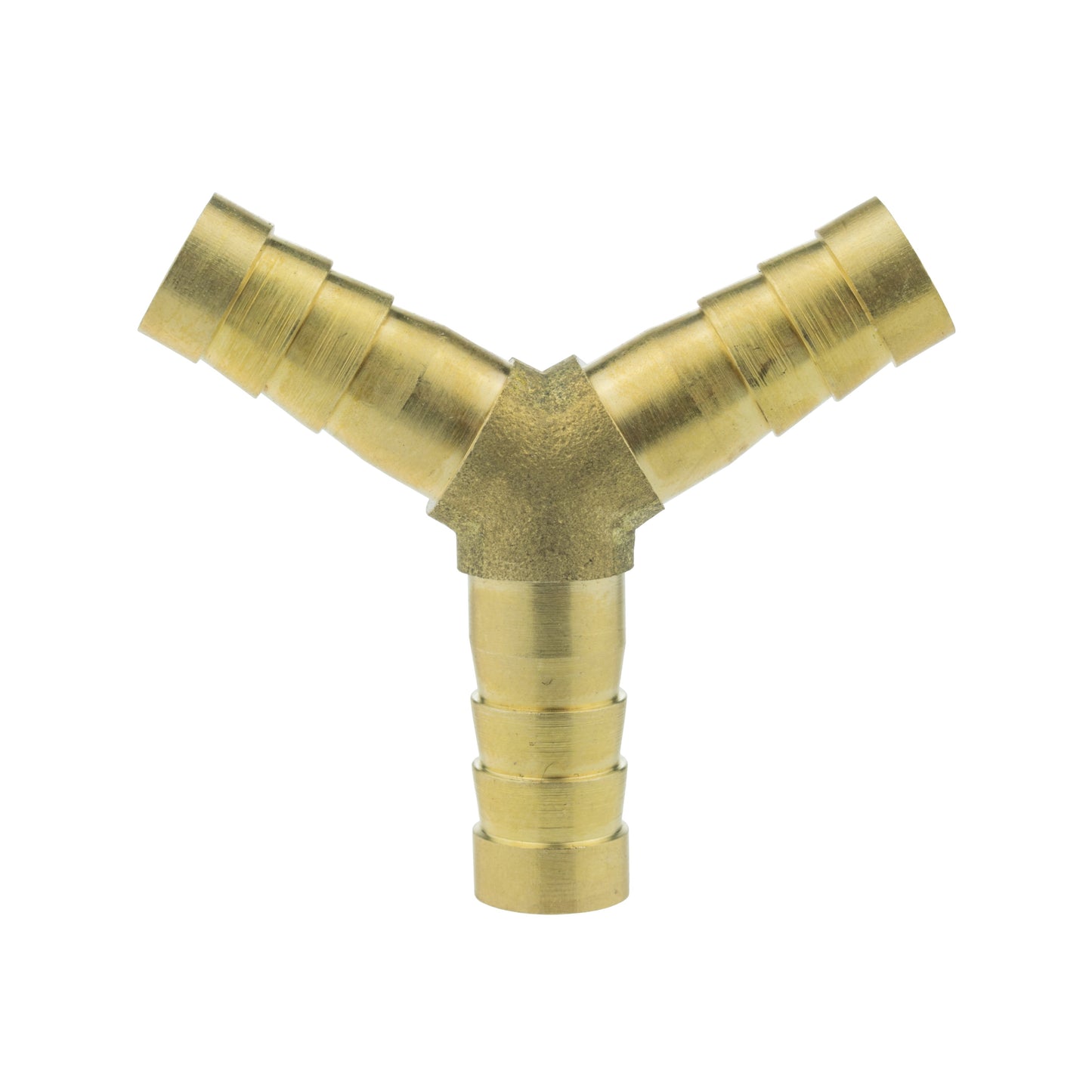 Brass Tee Y Connector 8mm Drip Irrigation Fitting DIY Workshop Accessory