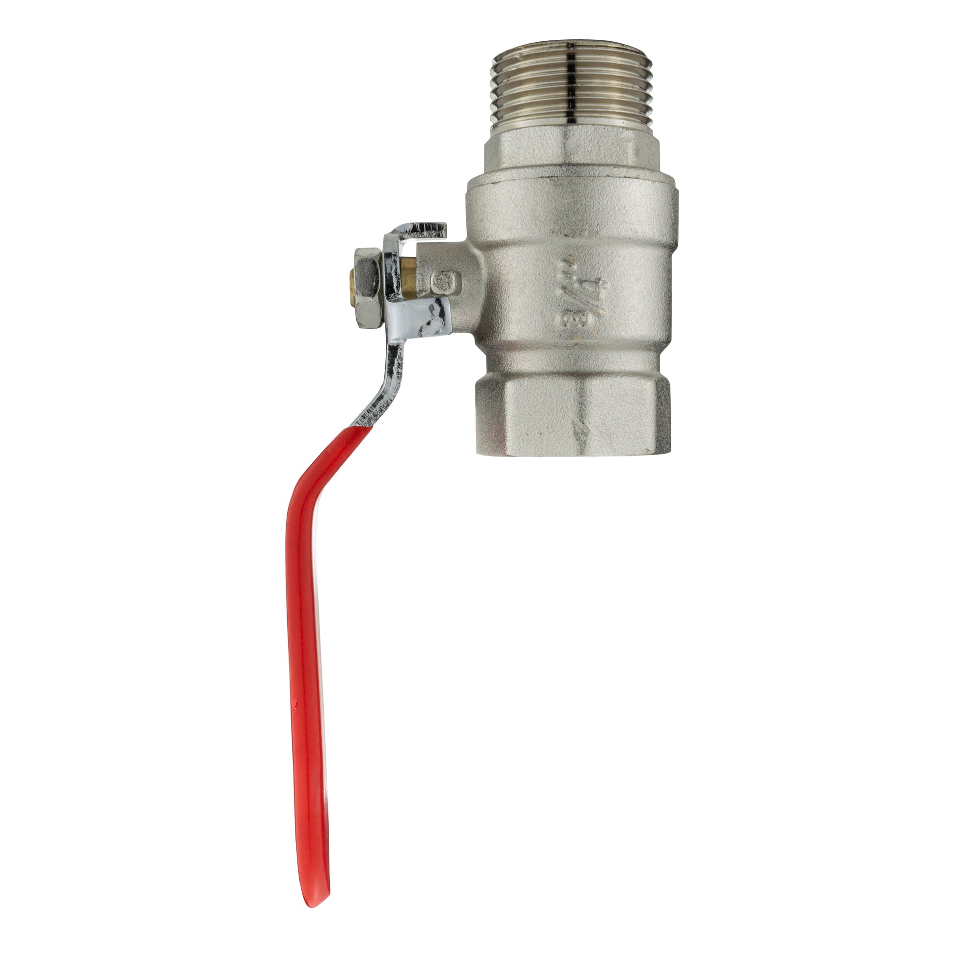 AP Supplies Wall Flange Kit 32mm MDPE + Lever Valve + Quick Connect Male