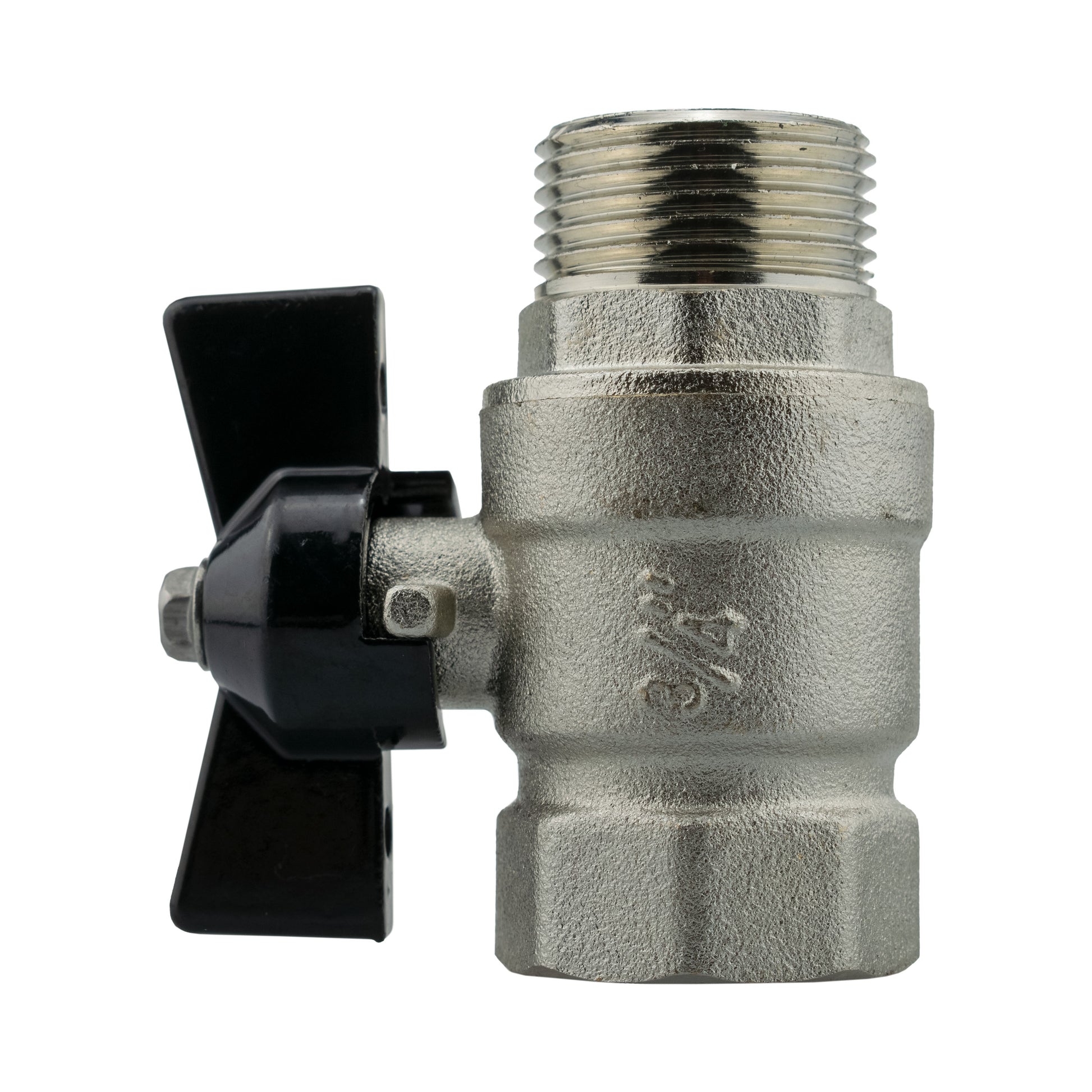 AP Supplies Wall Flange Kit 32mm MDPE + Bib Valve + Click Lock Male WL