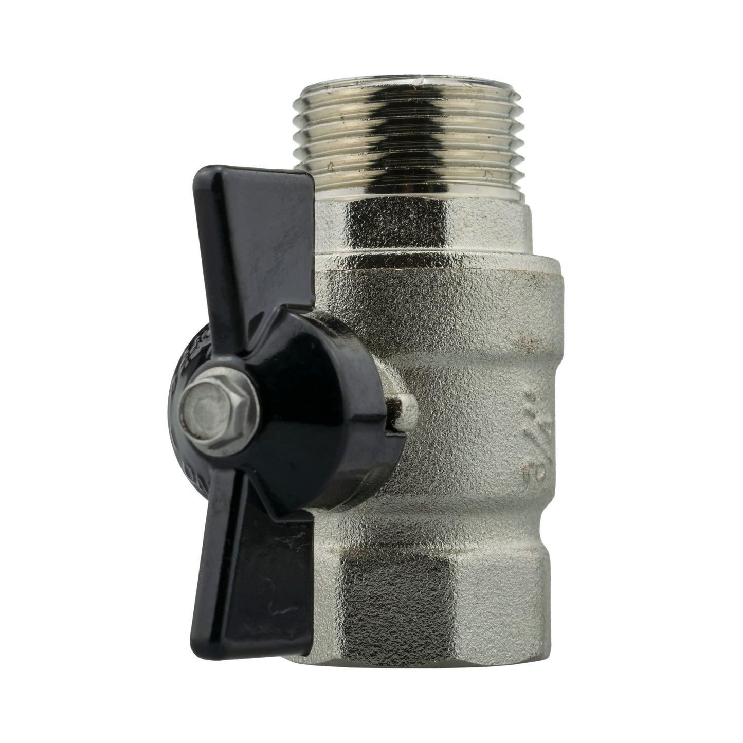Wall Flange Kit 25mm MDPE + Bib Valve + Geka Water Connector Brass Water Fitting