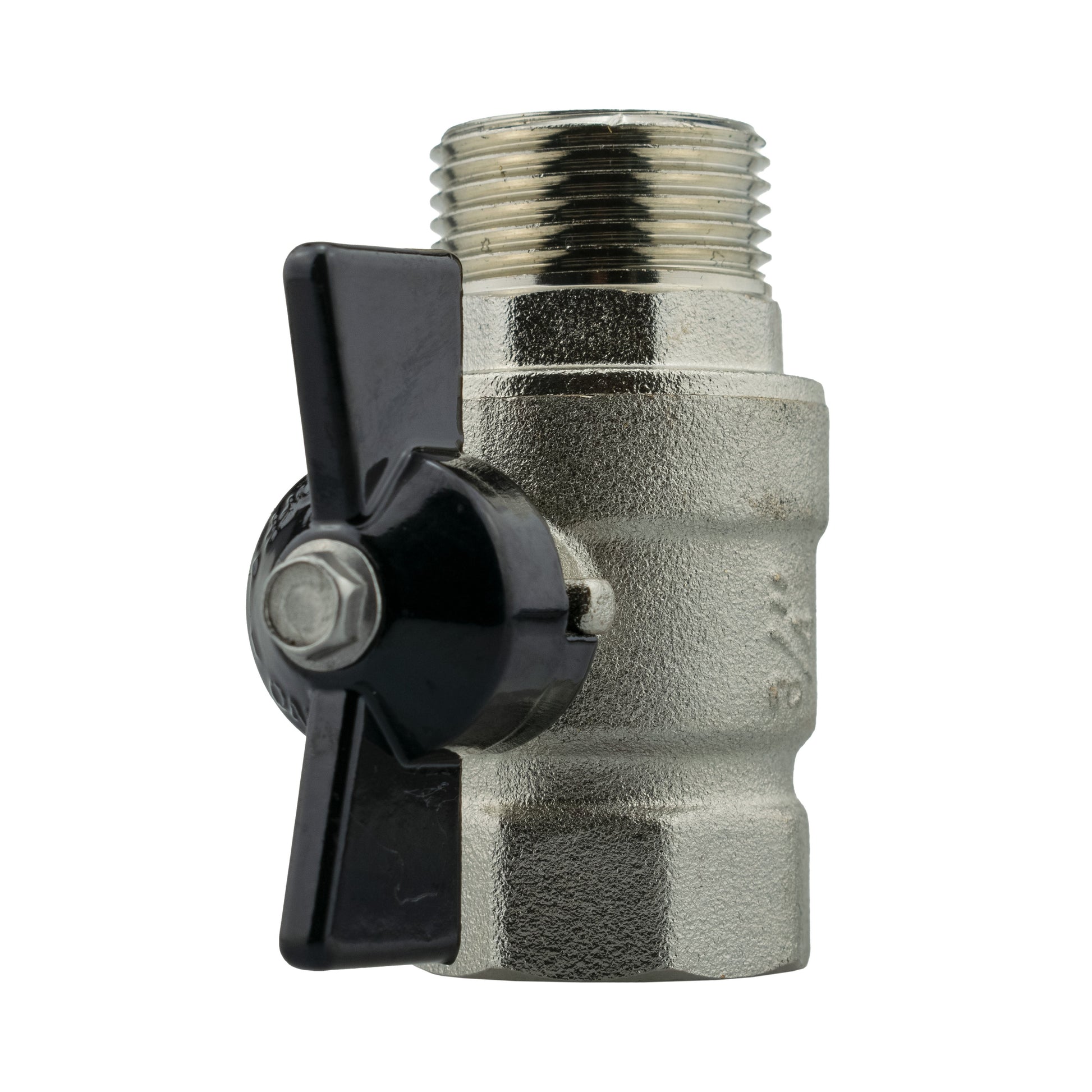 AP Supplies Wall Flange Kit 32mm MDPE + Bib Valve + Click Lock Male Lime