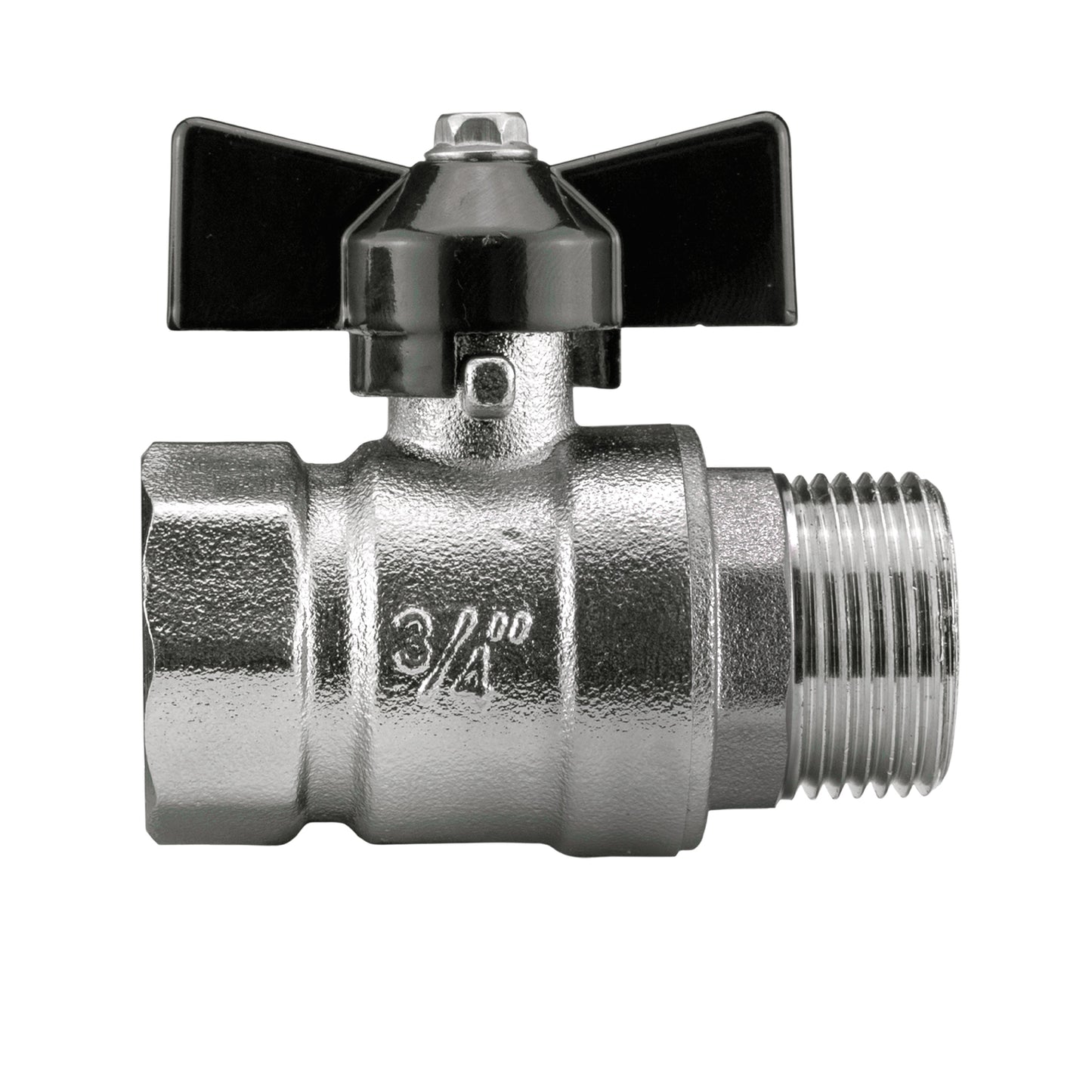 AP Supplies Wall Flange Kit 32mm MDPE + Bib Valve + Click Lock Male WL