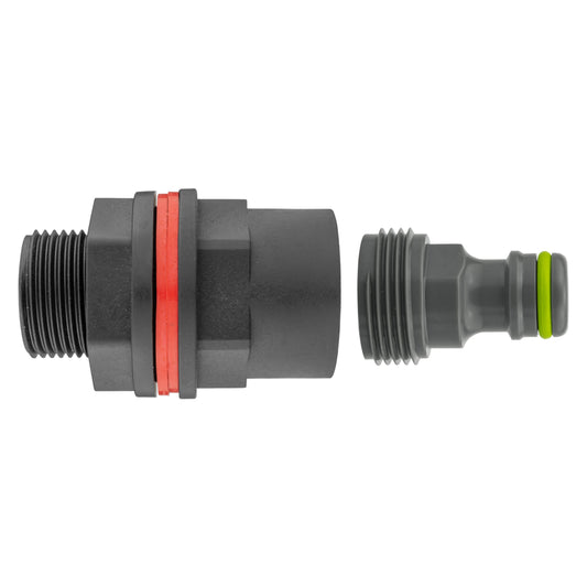 AP Supplies Water Butt Kit ½” BSPM-F with Male Quick Connector (Lime)