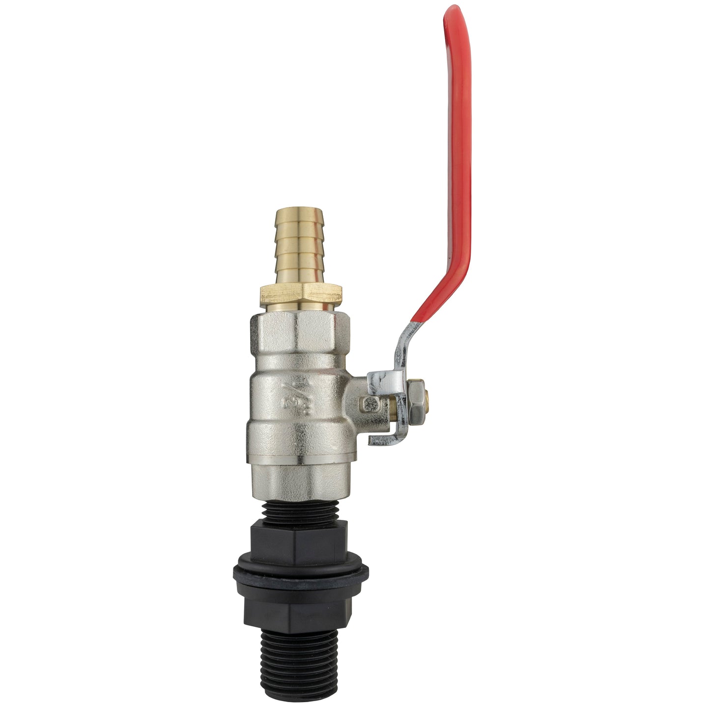 AP Supplies Water Butt Kit ½” BSP with Lever Valve and 13mm Brass Barb