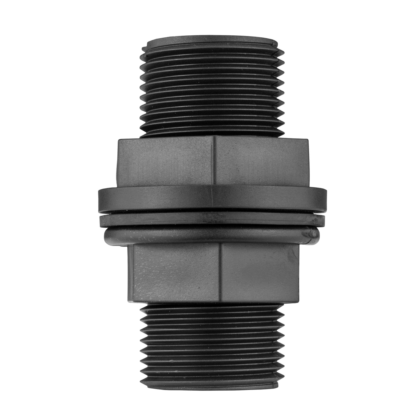 Water Butt Connector 3/4in BSP with In-Line BSPF Valve and Geka Type Connector