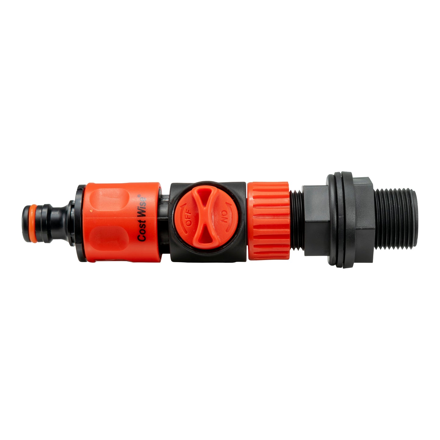 AP Supplies ¾” BSP Water Butt Fitting with Valve and Quick Connect Outlet