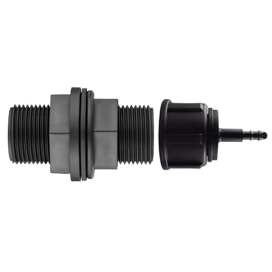 AP Supplies ¾” BSP Water Butt Fitting with 4mm Micro Barb Connector