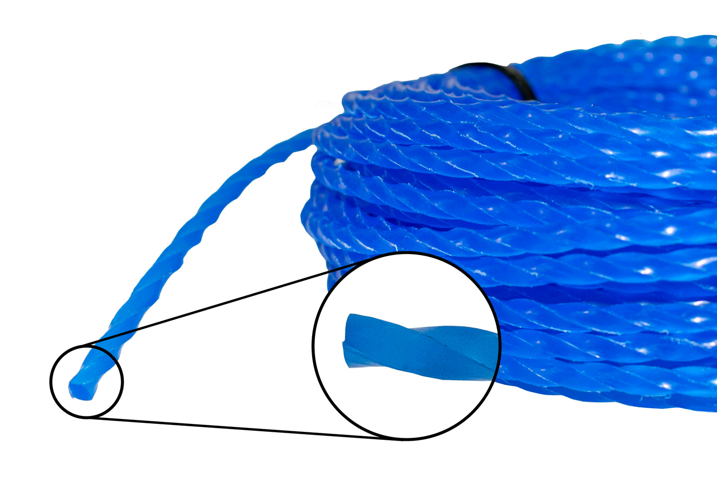 Strimmer Line Blue Twist 1.6mm x 15m DIY Tool Accessory Home and Garden Use