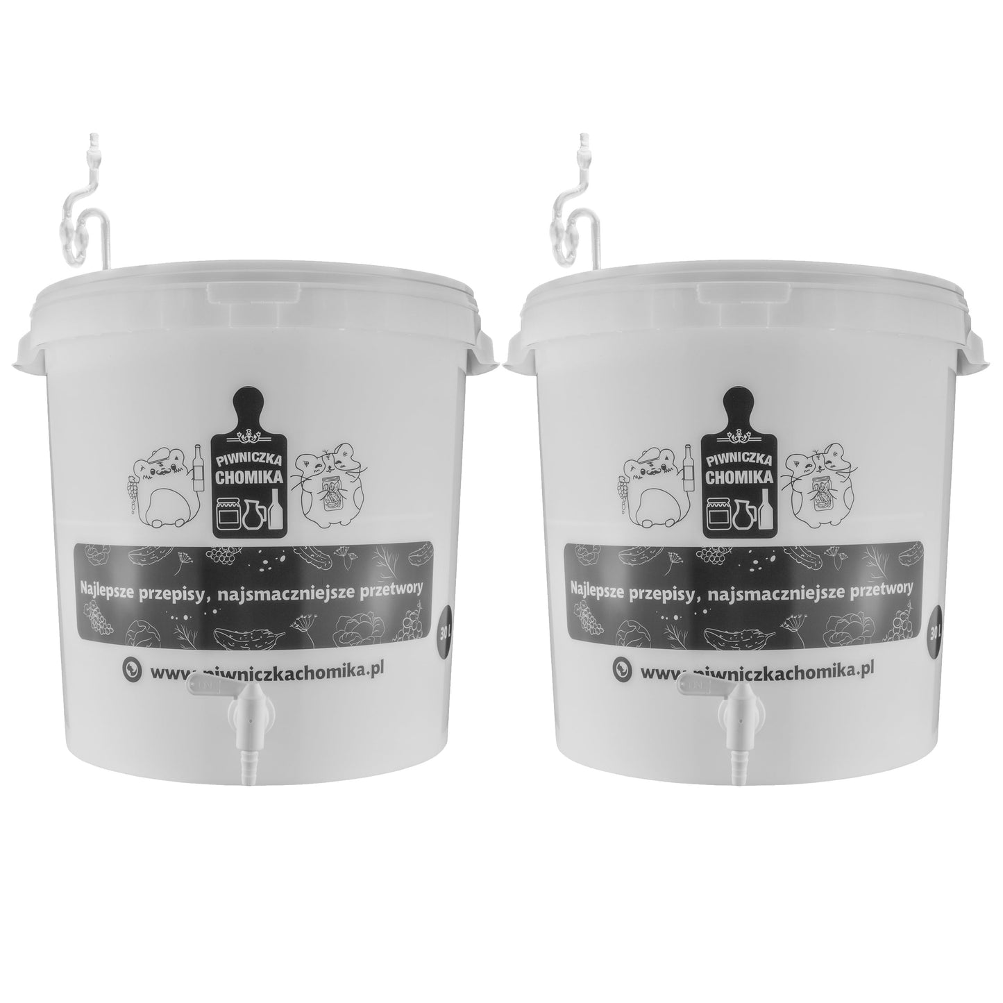 Home Brew Bucket 30L with Tap DIY Workshop Accessory Home and Garden Use