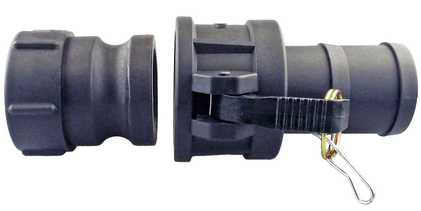 IBC 2 S60X6 - 1 Camlock Fitting with 1 Type C Camlock for DIY Workshop Accessory