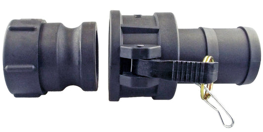 IBC 2 S60X6 - 1.5 Camlock Fitting with 1.5 Type C Camlock for Water Flow Control
